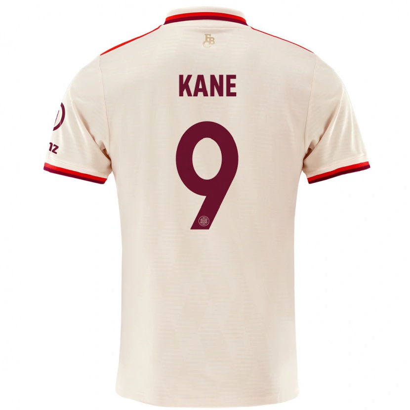 Danxen Kvinder Harry Kane #9 Linned Tredje Sæt Spillertrøjer 2024/25 Trøje T-Shirt