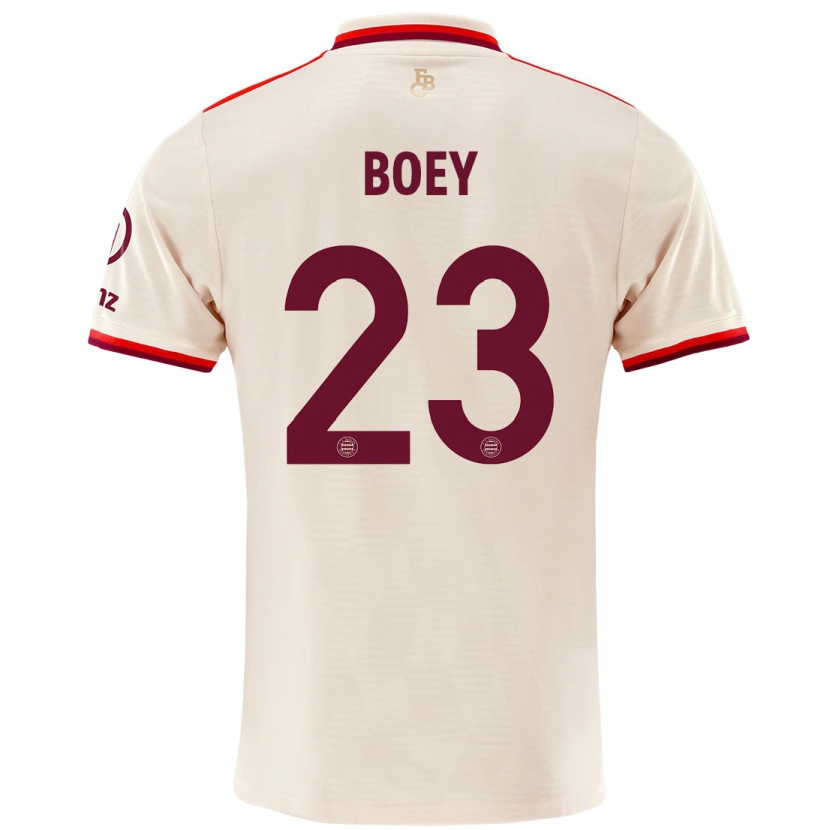 Danxen Kvinder Sacha Boey #23 Linned Tredje Sæt Spillertrøjer 2024/25 Trøje T-Shirt