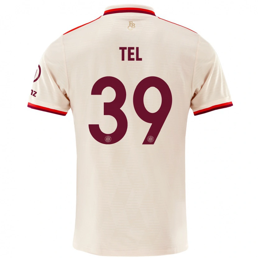 Danxen Kvinder Mathys Tel #39 Linned Tredje Sæt Spillertrøjer 2024/25 Trøje T-Shirt