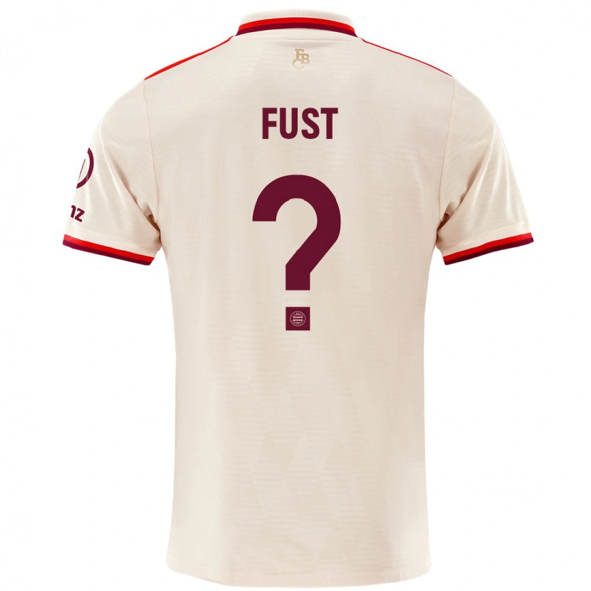 Danxen Kvinder Leon Fust #0 Linned Tredje Sæt Spillertrøjer 2024/25 Trøje T-Shirt