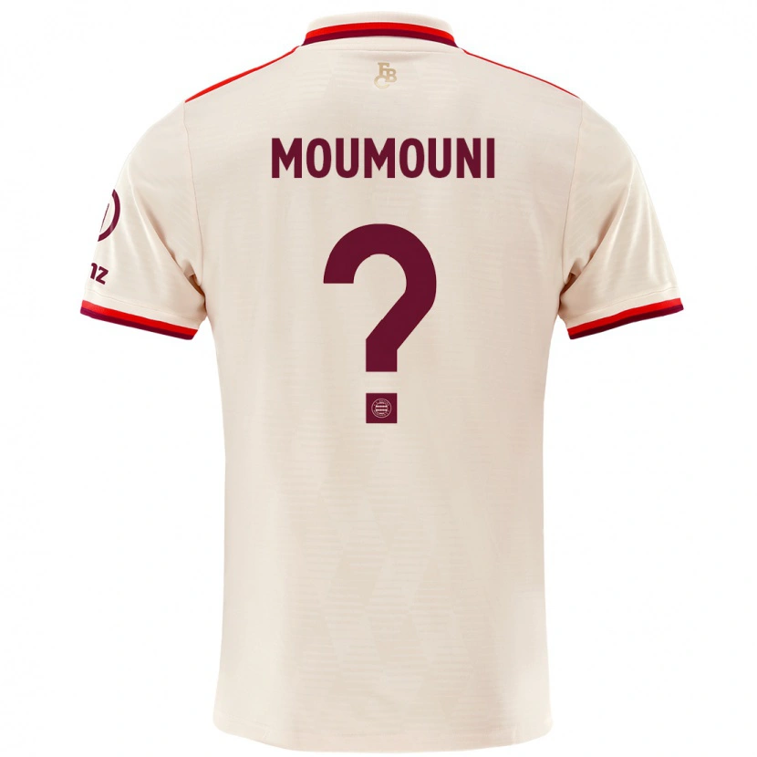 Danxen Kvinder Rayan Moumouni #0 Linned Tredje Sæt Spillertrøjer 2024/25 Trøje T-Shirt
