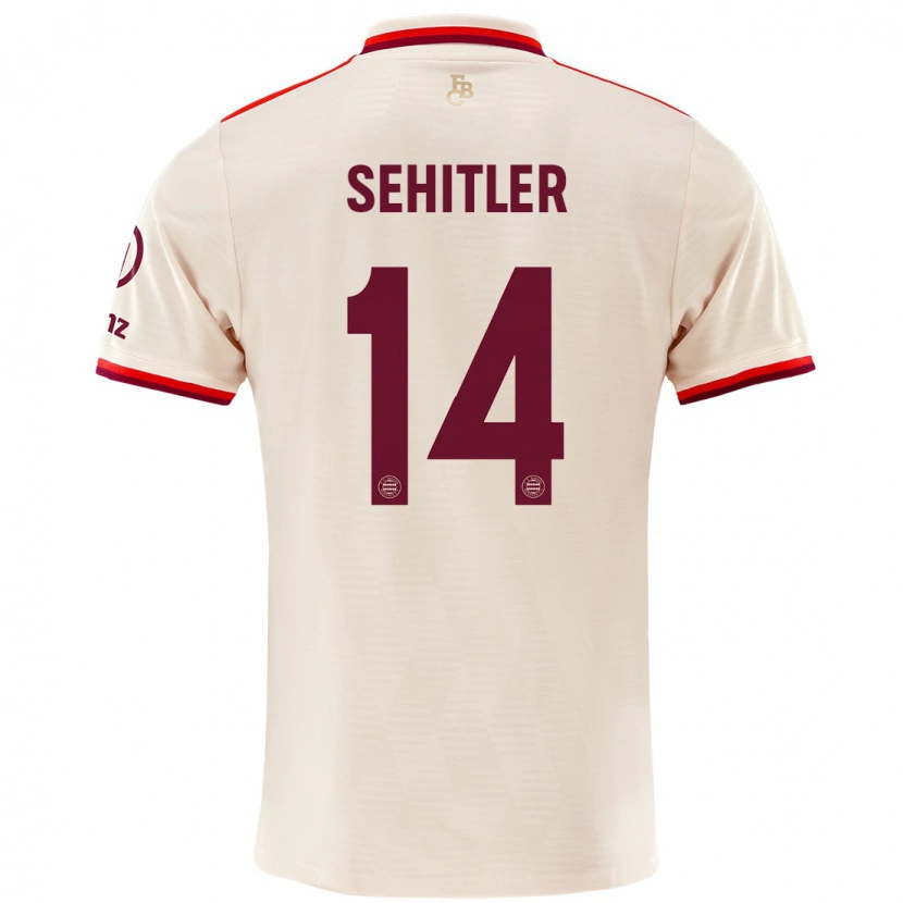 Danxen Kvinder Alara Şehitler #14 Linned Tredje Sæt Spillertrøjer 2024/25 Trøje T-Shirt