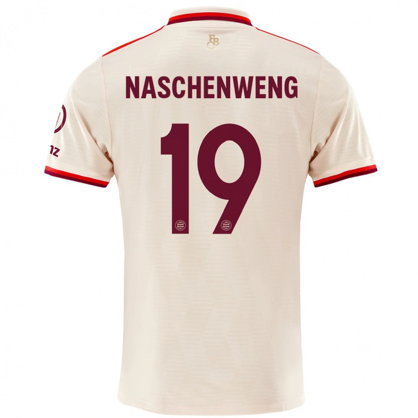 Danxen Kvinder Katharina Naschenweng #19 Linned Tredje Sæt Spillertrøjer 2024/25 Trøje T-Shirt
