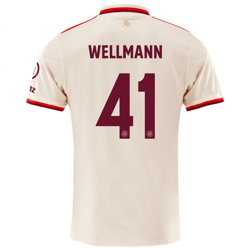 Danxen Kvinder Anna Wellmann #41 Linned Tredje Sæt Spillertrøjer 2024/25 Trøje T-Shirt