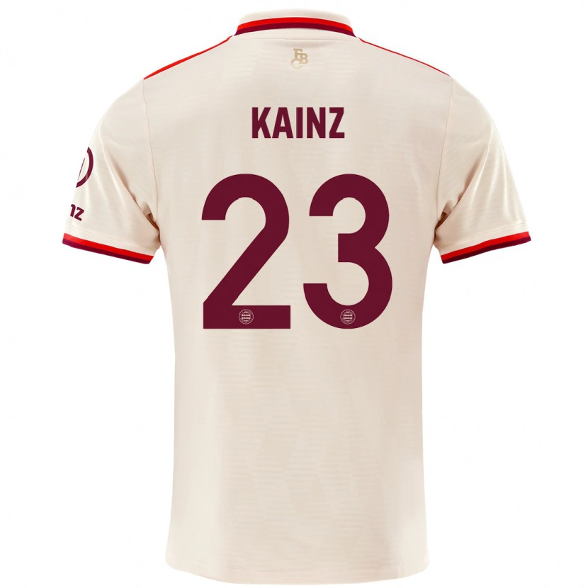 Danxen Kvinder Manuel Kainz #23 Linned Tredje Sæt Spillertrøjer 2024/25 Trøje T-Shirt