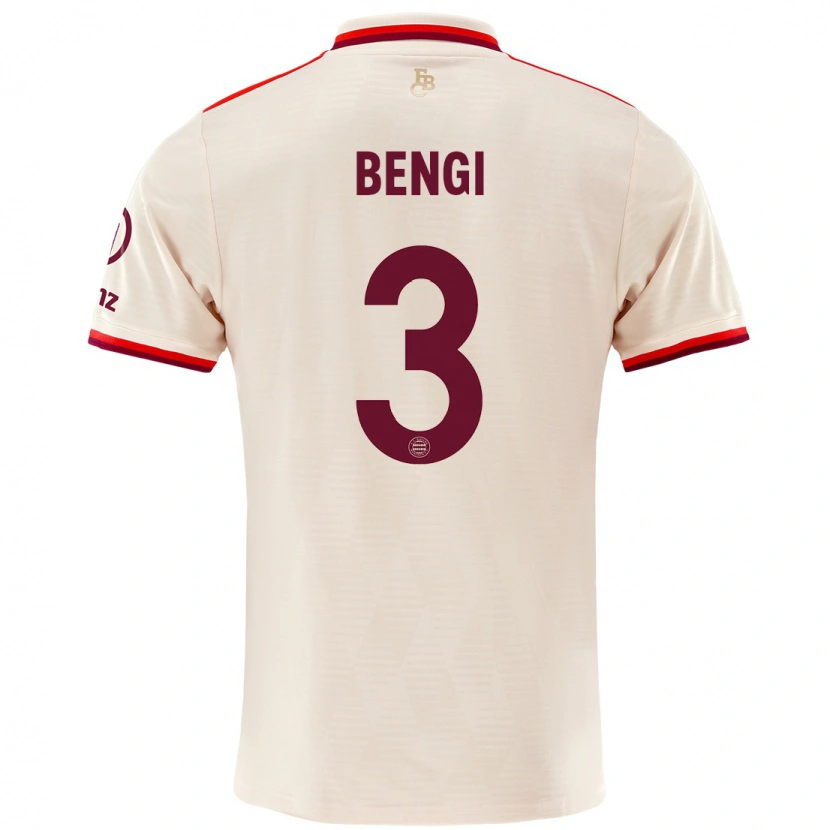 Danxen Kvinder Kaan Bengi #3 Linned Tredje Sæt Spillertrøjer 2024/25 Trøje T-Shirt