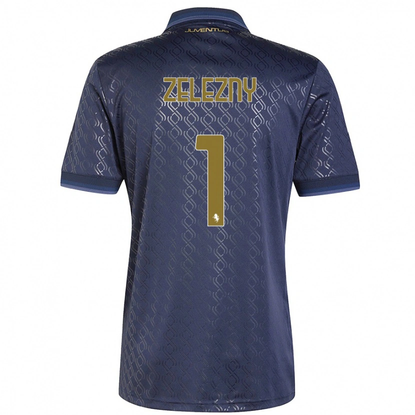 Danxen Kvinder Radoslaw Zelezny #1 Marineblå Tredje Sæt Spillertrøjer 2024/25 Trøje T-Shirt