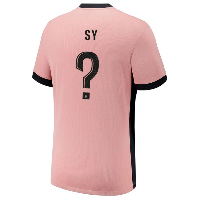 Danxen Kvinder Bocar Sy #0 Rust Lyserød Tredje Sæt Spillertrøjer 2024/25 Trøje T-Shirt