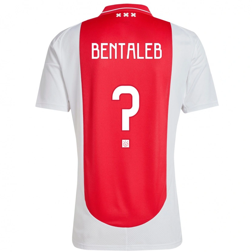 Danxen Børn Marouane Bentaleb #0 Rød Hvid Hjemmebane Spillertrøjer 2024/25 Trøje T-Shirt
