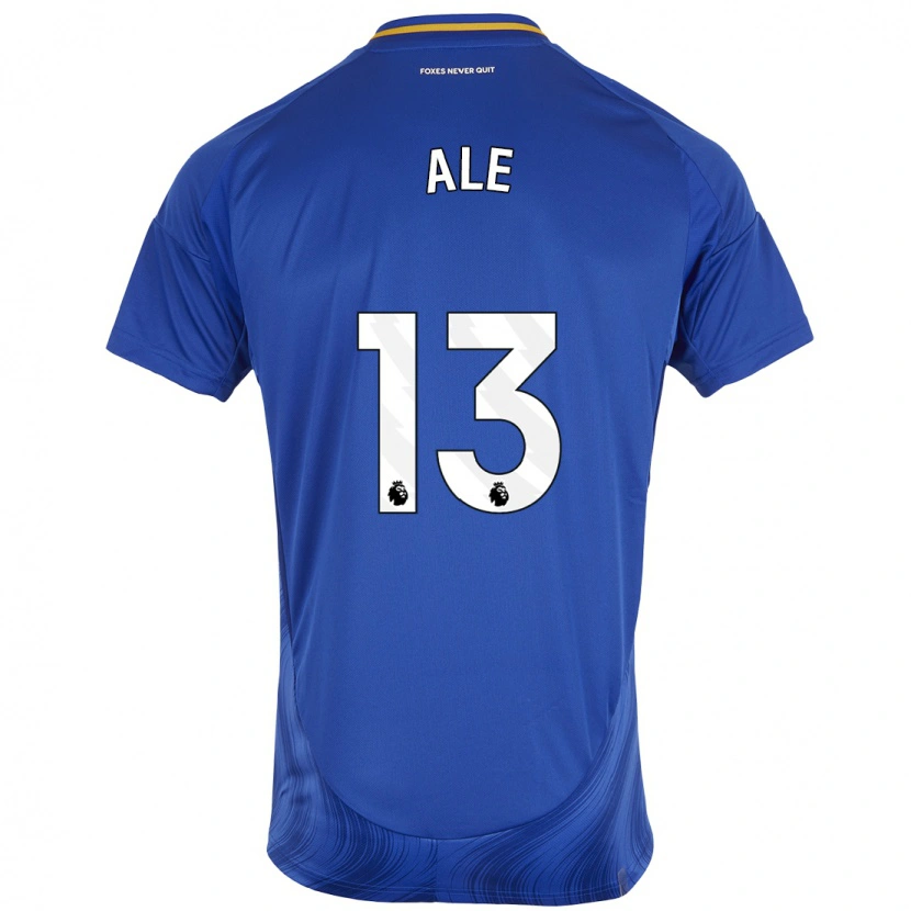 Danxen Børn Asmita Ale #13 Blå Hvid Hjemmebane Spillertrøjer 2024/25 Trøje T-Shirt
