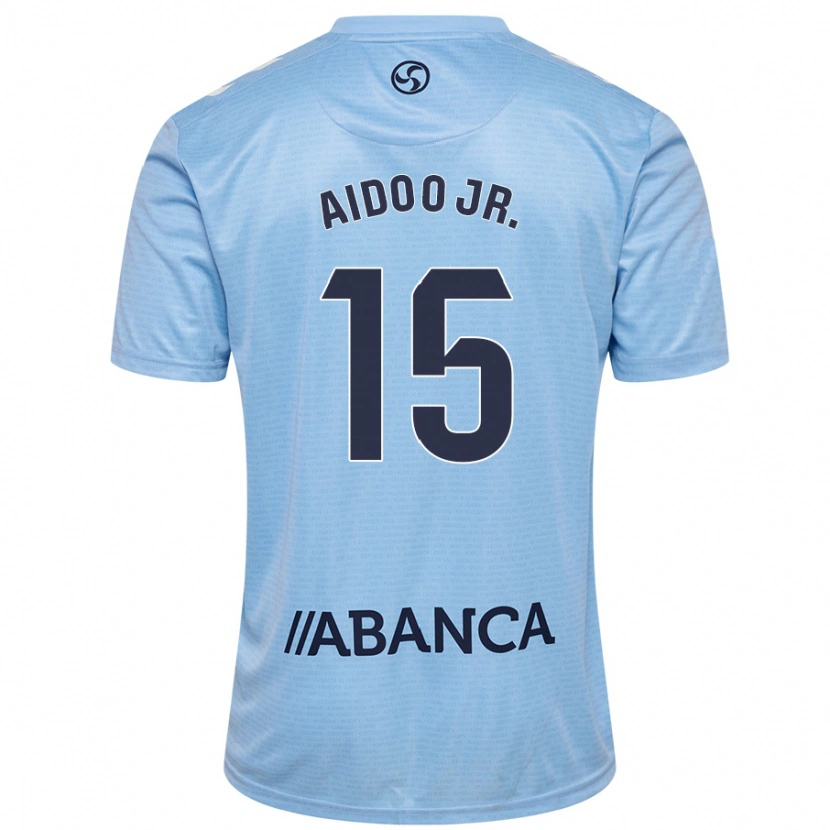 Danxen Børn Joseph Aidoo #15 Himmelblå Hjemmebane Spillertrøjer 2024/25 Trøje T-Shirt