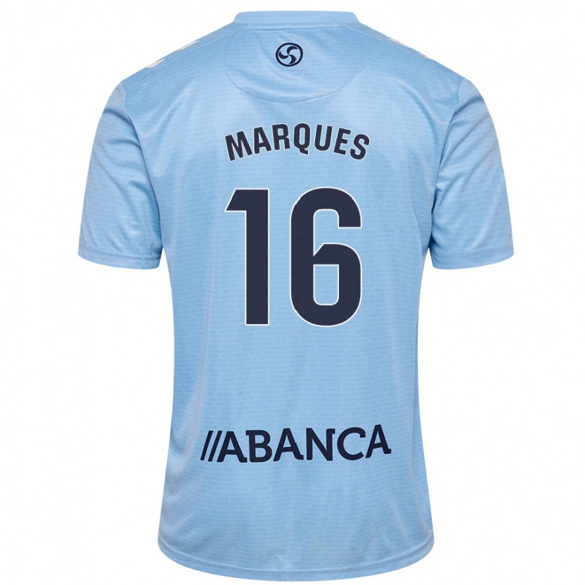 Danxen Børn 
Jailson Marques Siqueira #16 Himmelblå Hjemmebane Spillertrøjer 2024/25 Trøje T-Shirt