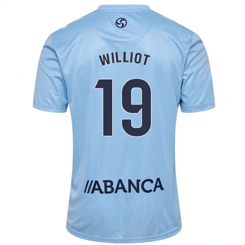 Danxen Børn Williot Swedberg #19 Himmelblå Hjemmebane Spillertrøjer 2024/25 Trøje T-Shirt