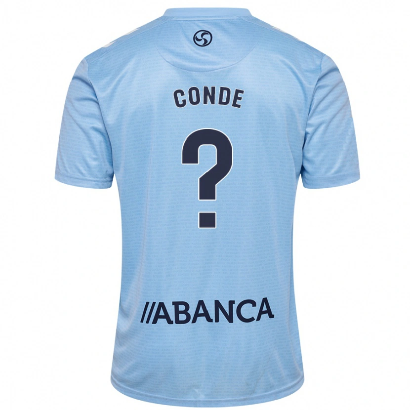 Danxen Børn Miguel Conde #0 Himmelblå Hjemmebane Spillertrøjer 2024/25 Trøje T-Shirt