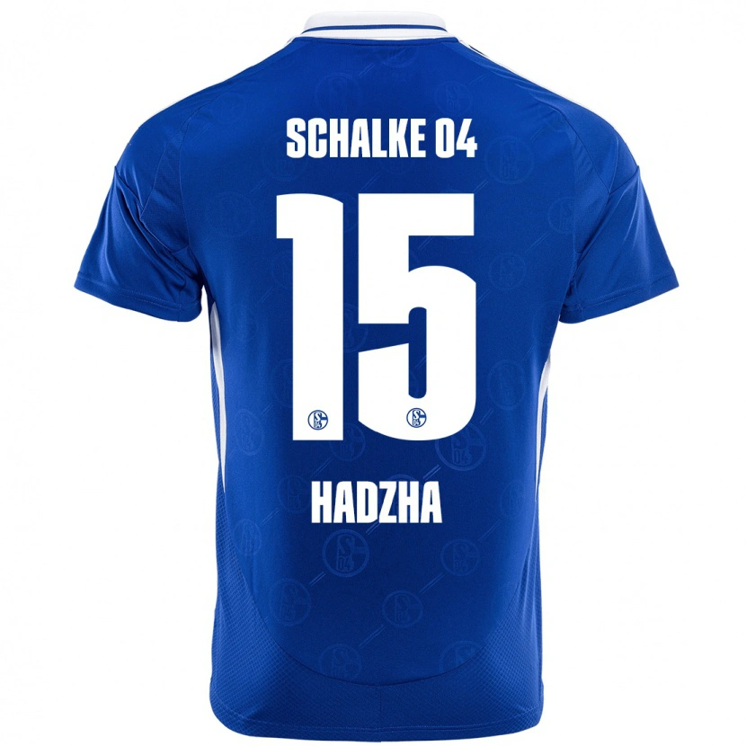 Danxen Børn Nedzhib Hadzha #15 Kongeblå Hjemmebane Spillertrøjer 2024/25 Trøje T-Shirt