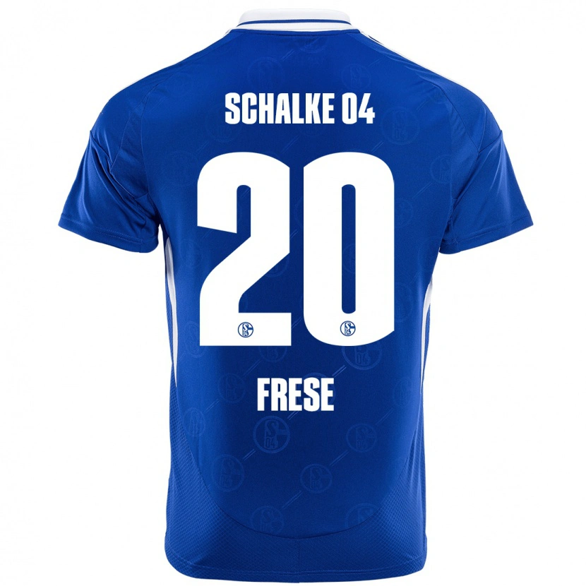 Danxen Børn Niklas Frese #20 Kongeblå Hjemmebane Spillertrøjer 2024/25 Trøje T-Shirt