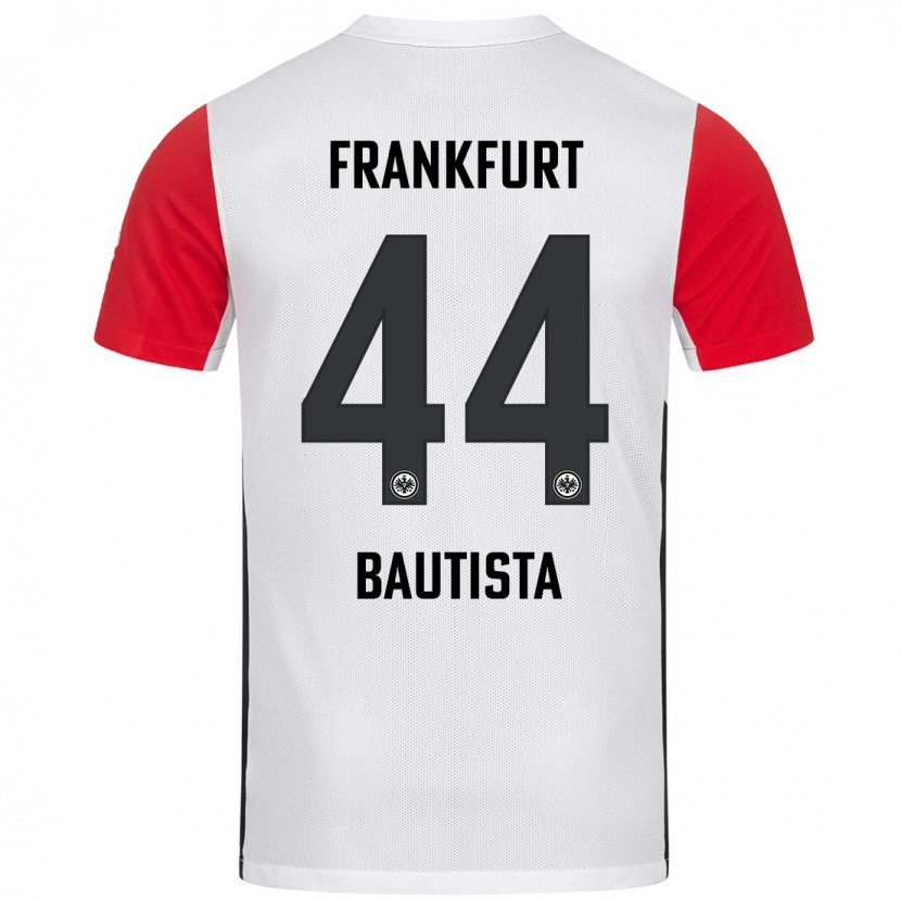 Danxen Børn Davis Bautista #44 Hvid Rød Hjemmebane Spillertrøjer 2024/25 Trøje T-Shirt
