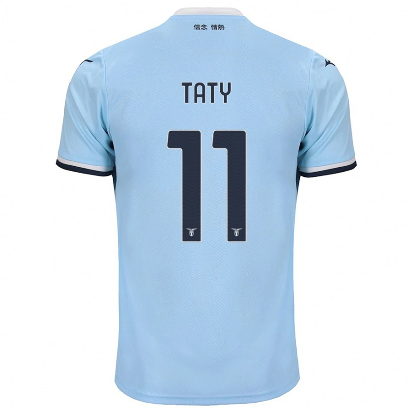 Danxen Børn Taty Castellanos #11 Blå Hjemmebane Spillertrøjer 2024/25 Trøje T-Shirt