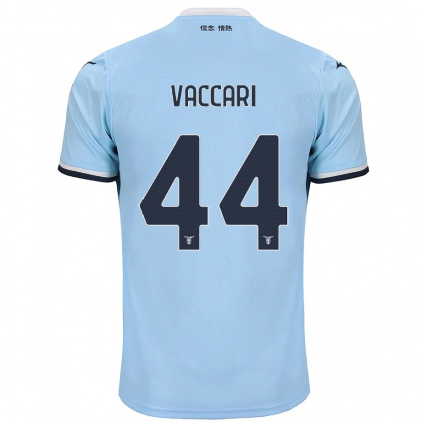 Danxen Børn Flavia Vaccari #44 Blå Hjemmebane Spillertrøjer 2024/25 Trøje T-Shirt