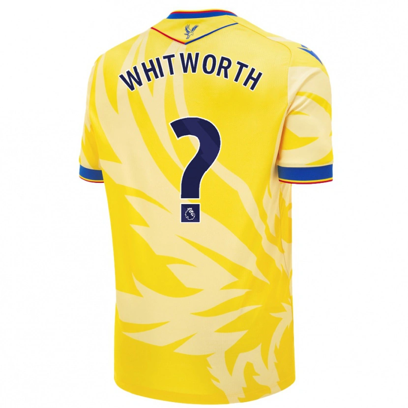 Danxen Børn Harry Whitworth #0 Gul Udebane Spillertrøjer 2024/25 Trøje T-Shirt