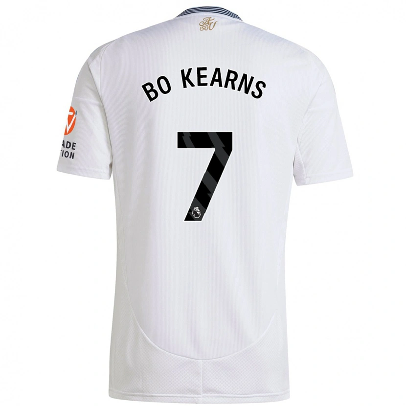 Danxen Børn Missy Bo Kearns #7 Hvid Udebane Spillertrøjer 2024/25 Trøje T-Shirt