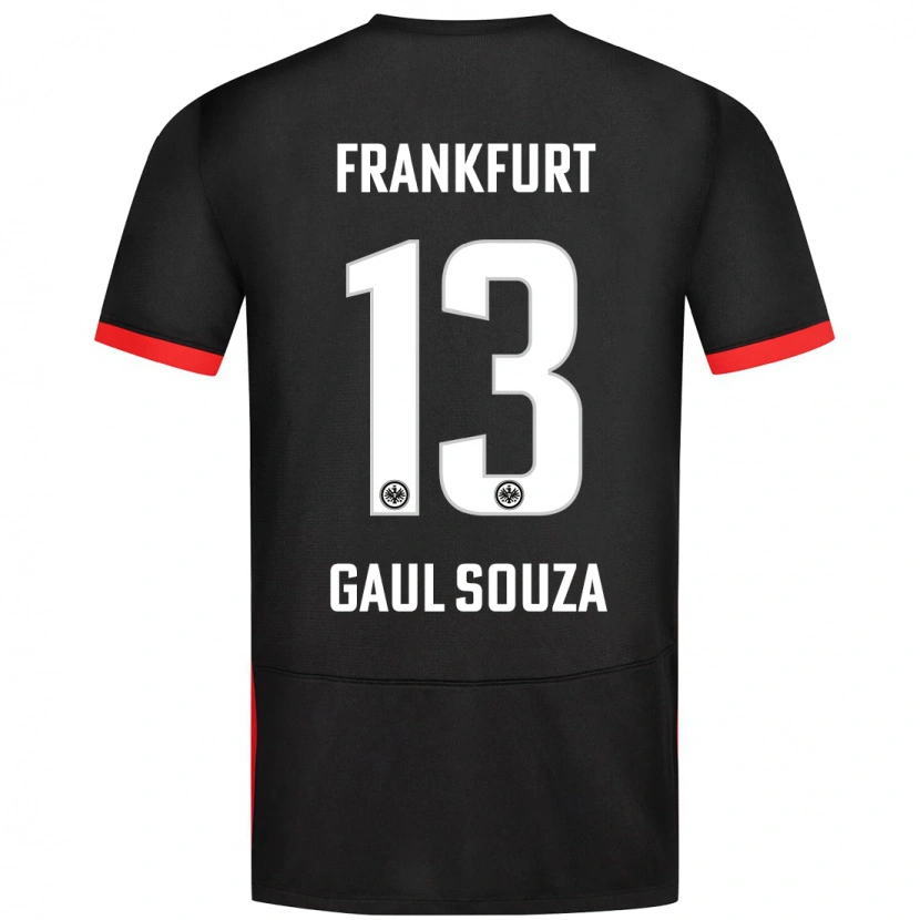 Danxen Børn Alessandro Gaul Souza #13 Sort Udebane Spillertrøjer 2024/25 Trøje T-Shirt
