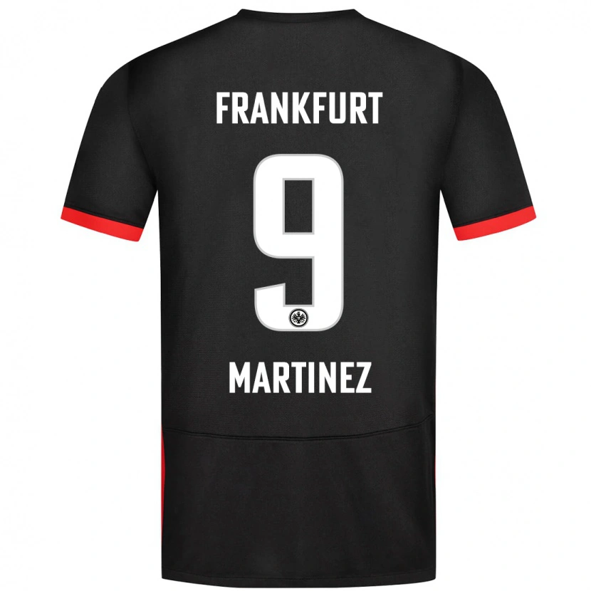 Danxen Børn Shekiera Martínez #9 Sort Udebane Spillertrøjer 2024/25 Trøje T-Shirt