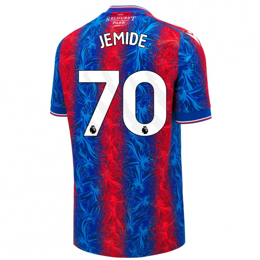 Danxen Mænd Mofe Jemide #70 Røde Blå Striber Hjemmebane Spillertrøjer 2024/25 Trøje T-Shirt