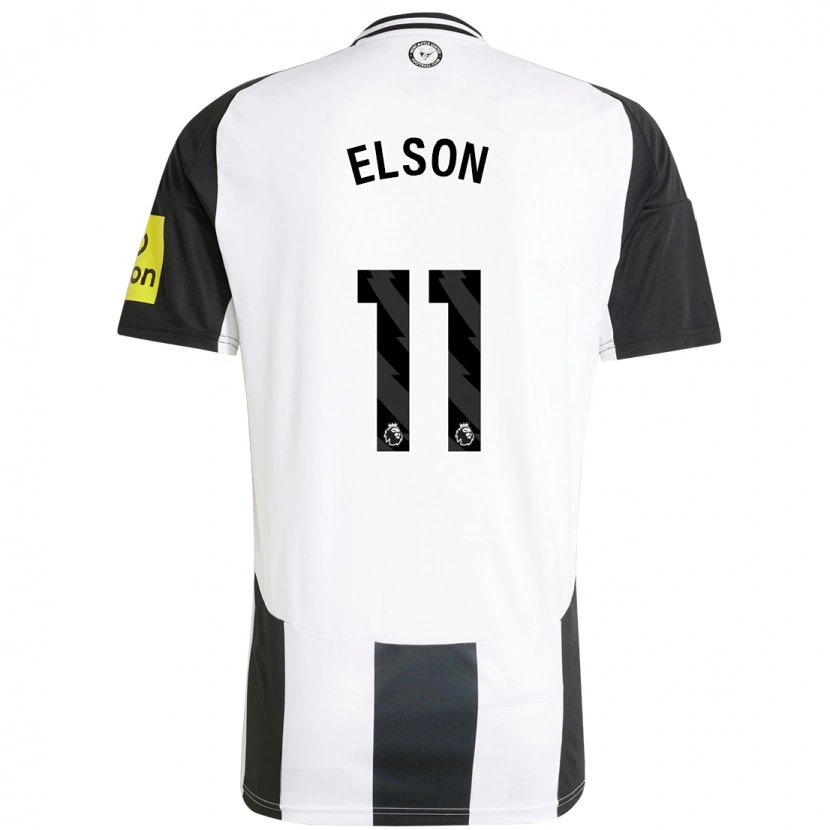 Danxen Mænd Kacie Elson #11 Hvid Sort Hjemmebane Spillertrøjer 2024/25 Trøje T-Shirt