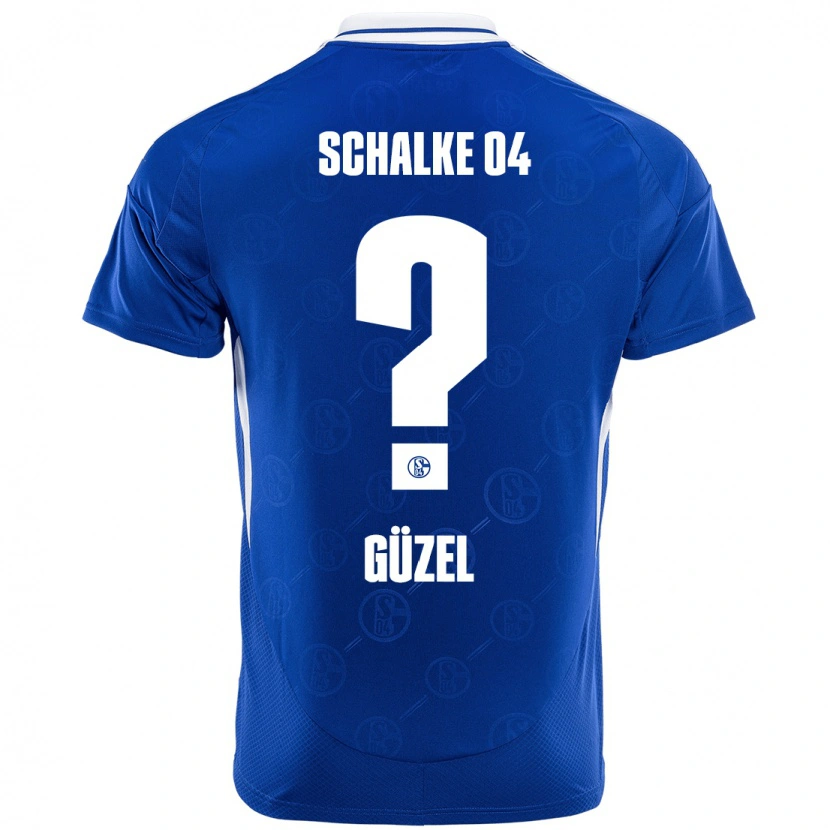 Danxen Mænd Arian Güzel #0 Kongeblå Hjemmebane Spillertrøjer 2024/25 Trøje T-Shirt