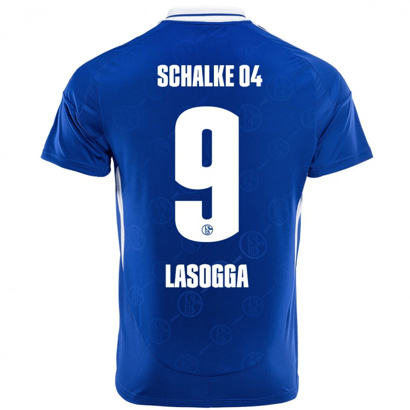 Danxen Mænd Pierre-Michel Lasogga #9 Kongeblå Hjemmebane Spillertrøjer 2024/25 Trøje T-Shirt