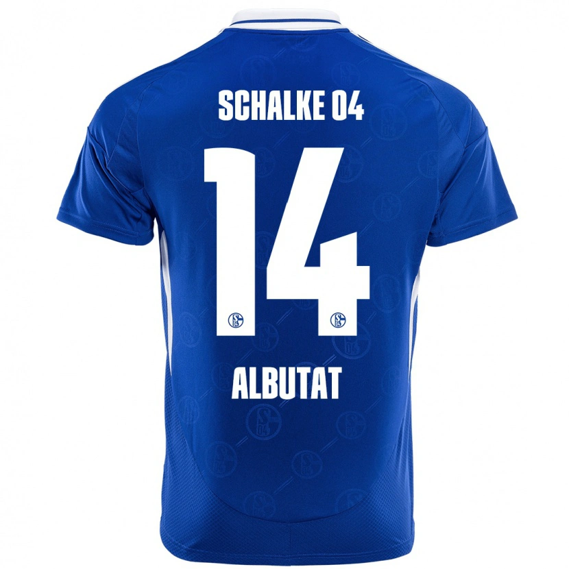 Danxen Mænd Tim Albutat #14 Kongeblå Hjemmebane Spillertrøjer 2024/25 Trøje T-Shirt