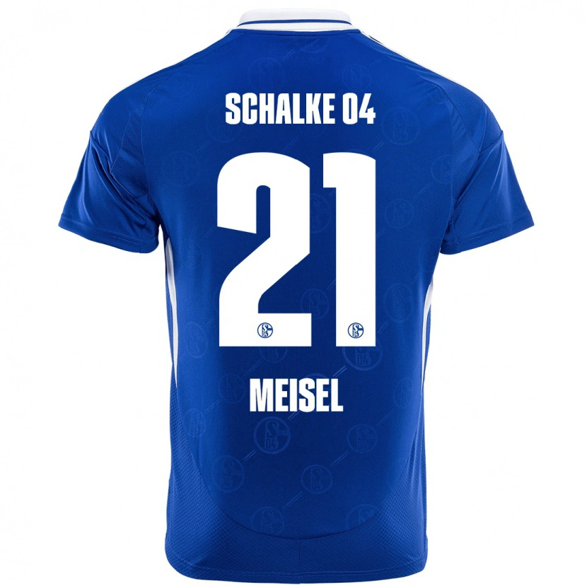 Danxen Mænd Kelsey Meisel #21 Kongeblå Hjemmebane Spillertrøjer 2024/25 Trøje T-Shirt