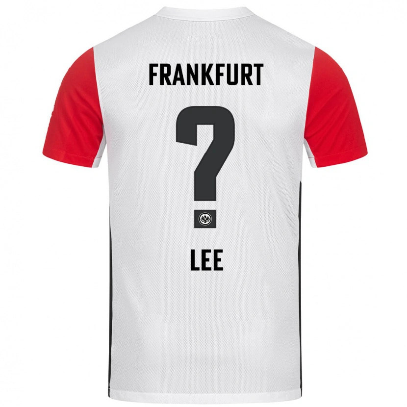 Danxen Mænd Seong-Hyun Lee #0 Hvid Rød Hjemmebane Spillertrøjer 2024/25 Trøje T-Shirt