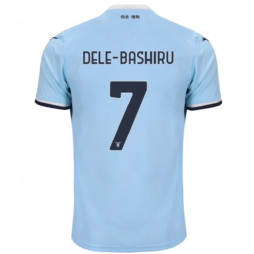 Danxen Mænd Fisayo Dele-Bashiru #7 Blå Hjemmebane Spillertrøjer 2024/25 Trøje T-Shirt