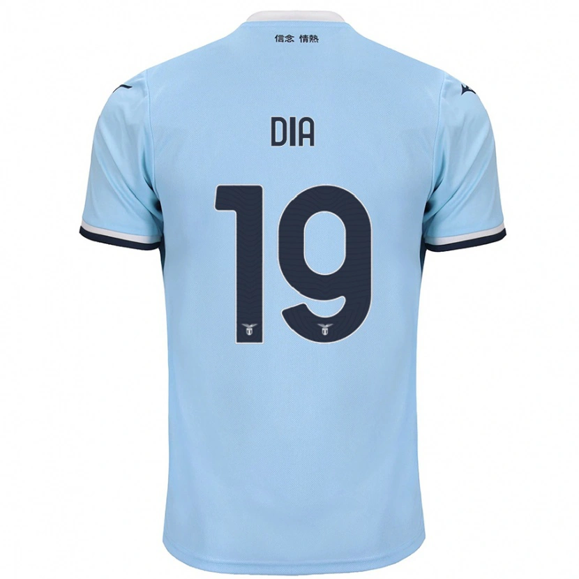 Danxen Mænd Boulaye Dia #19 Blå Hjemmebane Spillertrøjer 2024/25 Trøje T-Shirt