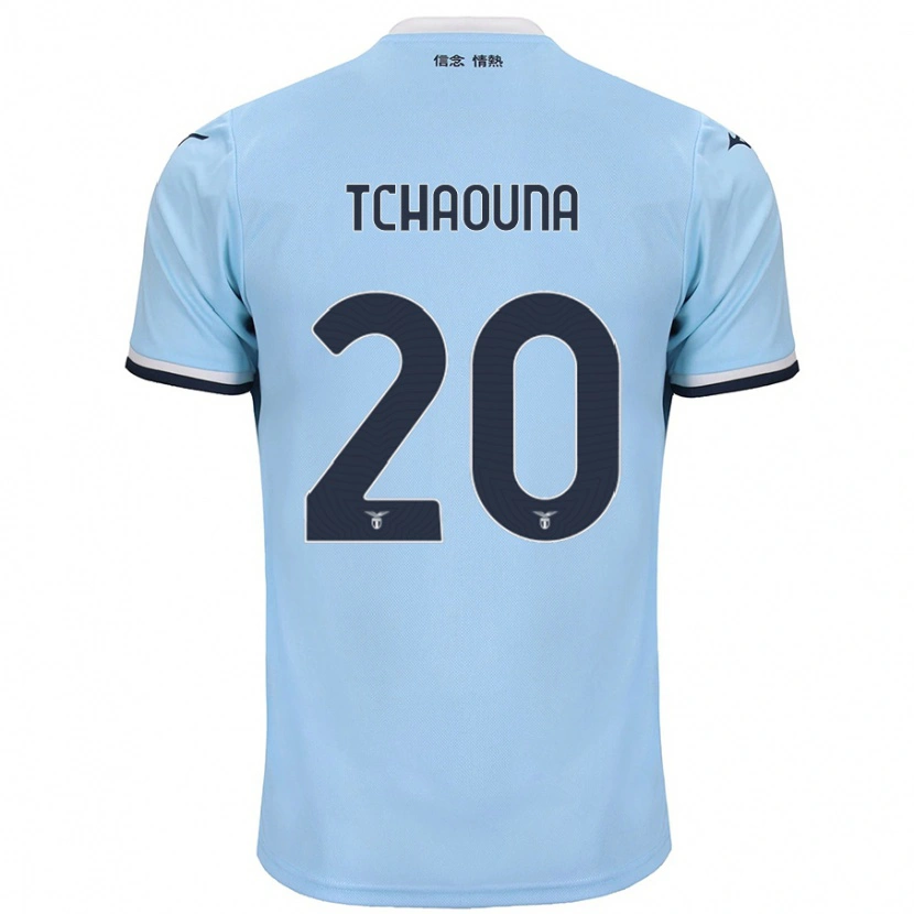Danxen Mænd Loum Tchaouna #20 Blå Hjemmebane Spillertrøjer 2024/25 Trøje T-Shirt