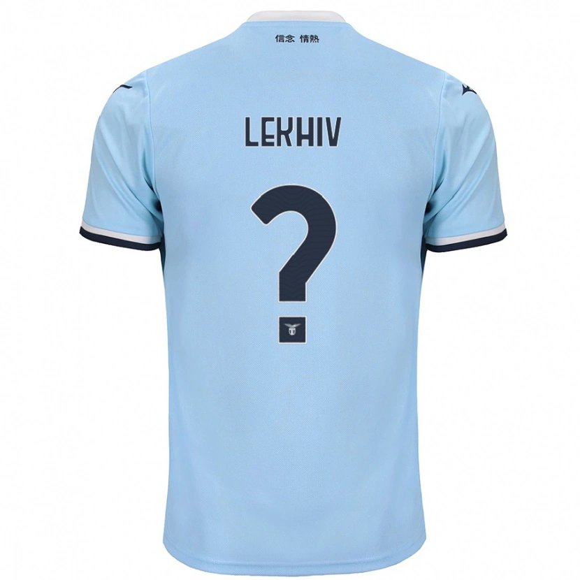 Danxen Mænd Maksym Lekhiv #0 Blå Hjemmebane Spillertrøjer 2024/25 Trøje T-Shirt