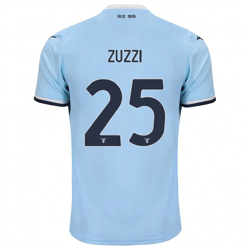 Danxen Mænd Giorgia Zuzzi #25 Blå Hjemmebane Spillertrøjer 2024/25 Trøje T-Shirt