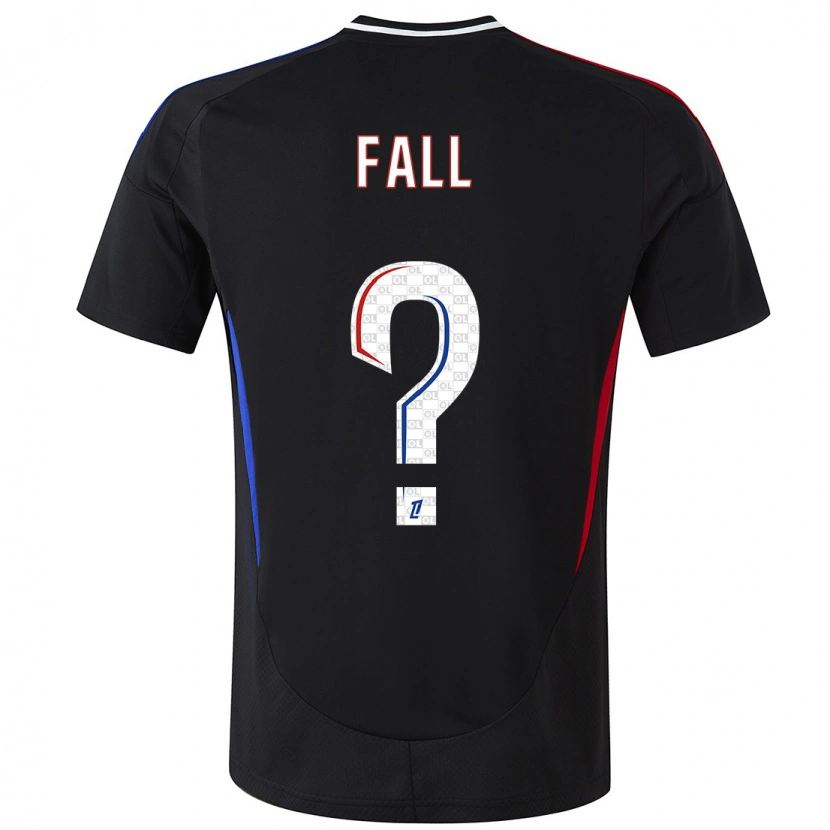 Danxen Mænd Ibrahima Fall #0 Sort Udebane Spillertrøjer 2024/25 Trøje T-Shirt