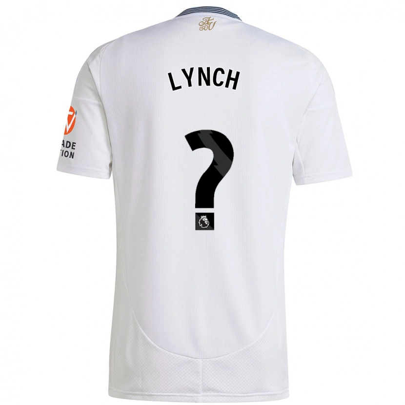 Danxen Mænd Luka Lynch #0 Hvid Udebane Spillertrøjer 2024/25 Trøje T-Shirt