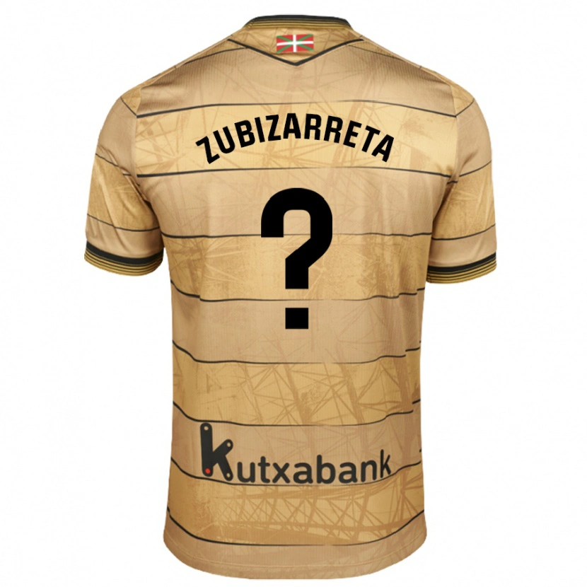 Danxen Mænd Pablo Zubizarreta #0 Brun Udebane Spillertrøjer 2024/25 Trøje T-Shirt