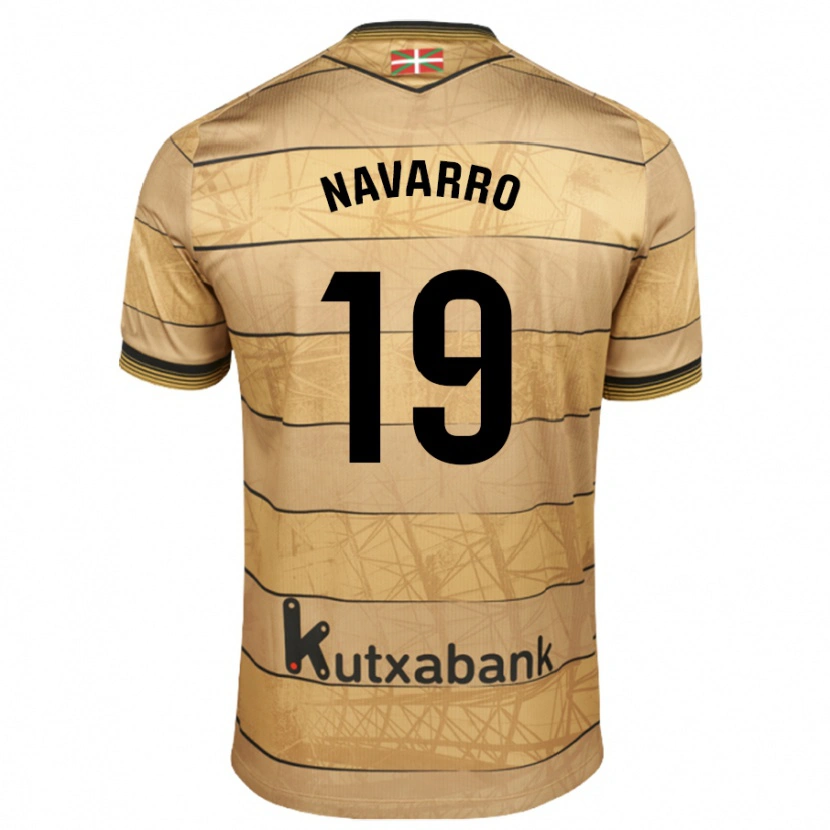 Danxen Mænd Lorena Navarro #19 Brun Udebane Spillertrøjer 2024/25 Trøje T-Shirt