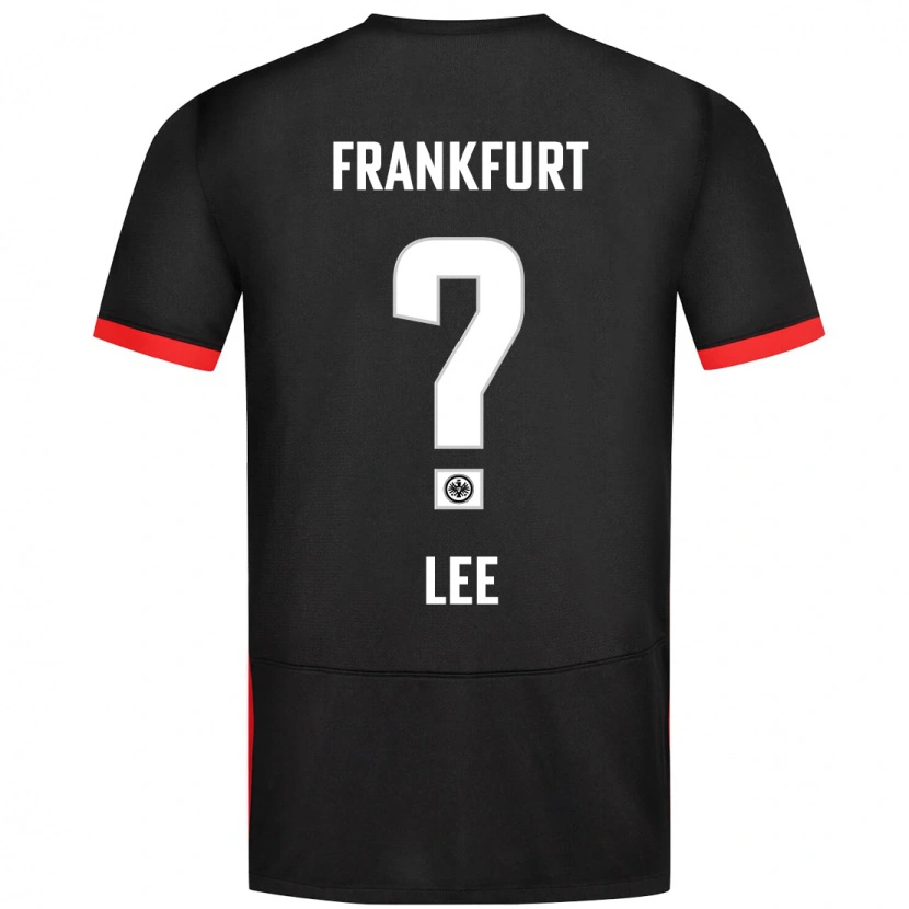 Danxen Mænd Seong-Hyun Lee #0 Sort Udebane Spillertrøjer 2024/25 Trøje T-Shirt