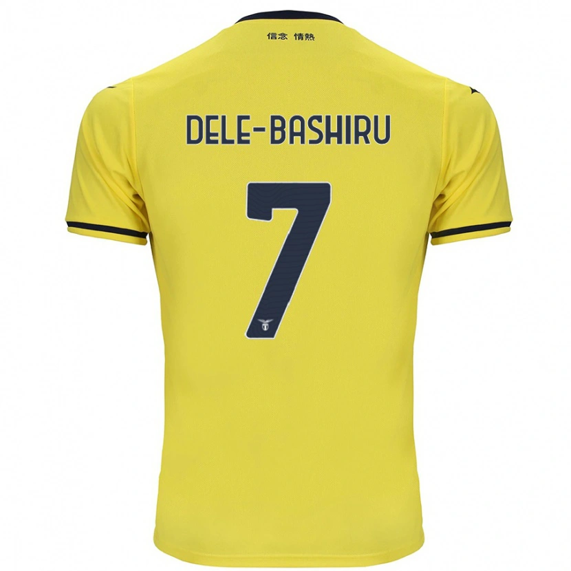 Danxen Mænd Fisayo Dele-Bashiru #7 Gul Udebane Spillertrøjer 2024/25 Trøje T-Shirt