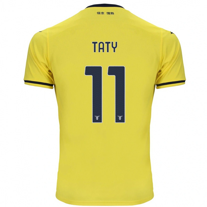 Danxen Mænd Taty Castellanos #11 Gul Udebane Spillertrøjer 2024/25 Trøje T-Shirt