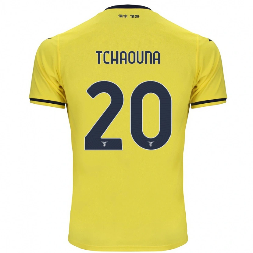 Danxen Mænd Loum Tchaouna #20 Gul Udebane Spillertrøjer 2024/25 Trøje T-Shirt