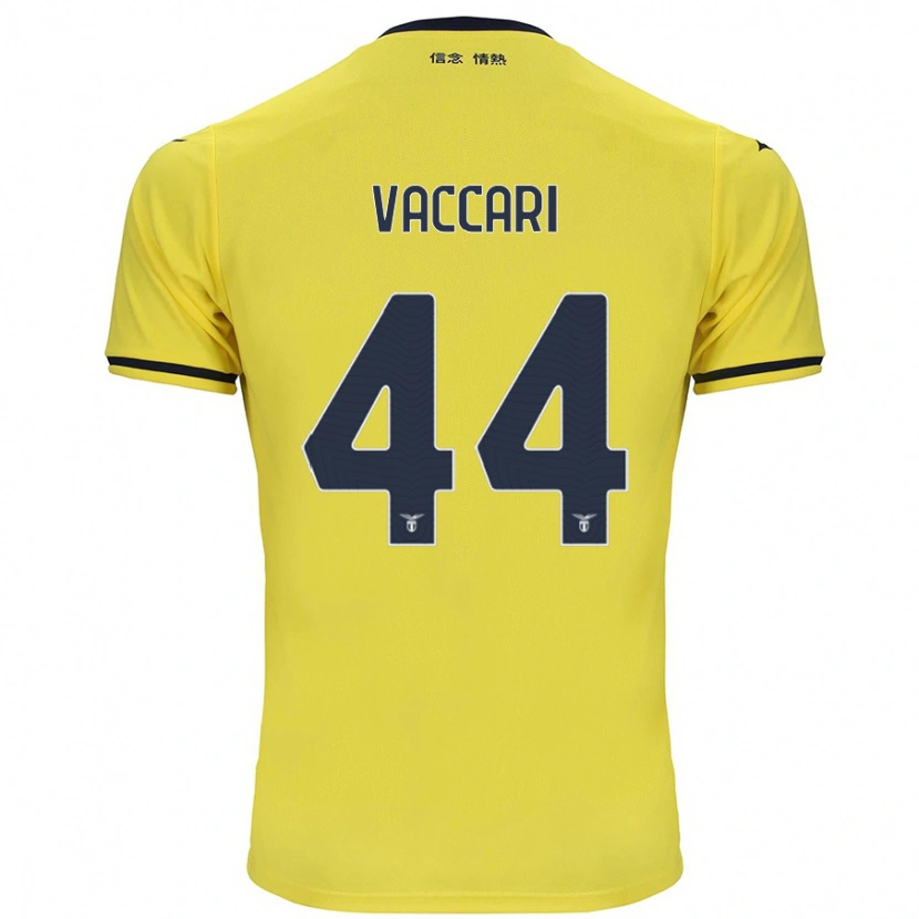 Danxen Mænd Flavia Vaccari #44 Gul Udebane Spillertrøjer 2024/25 Trøje T-Shirt
