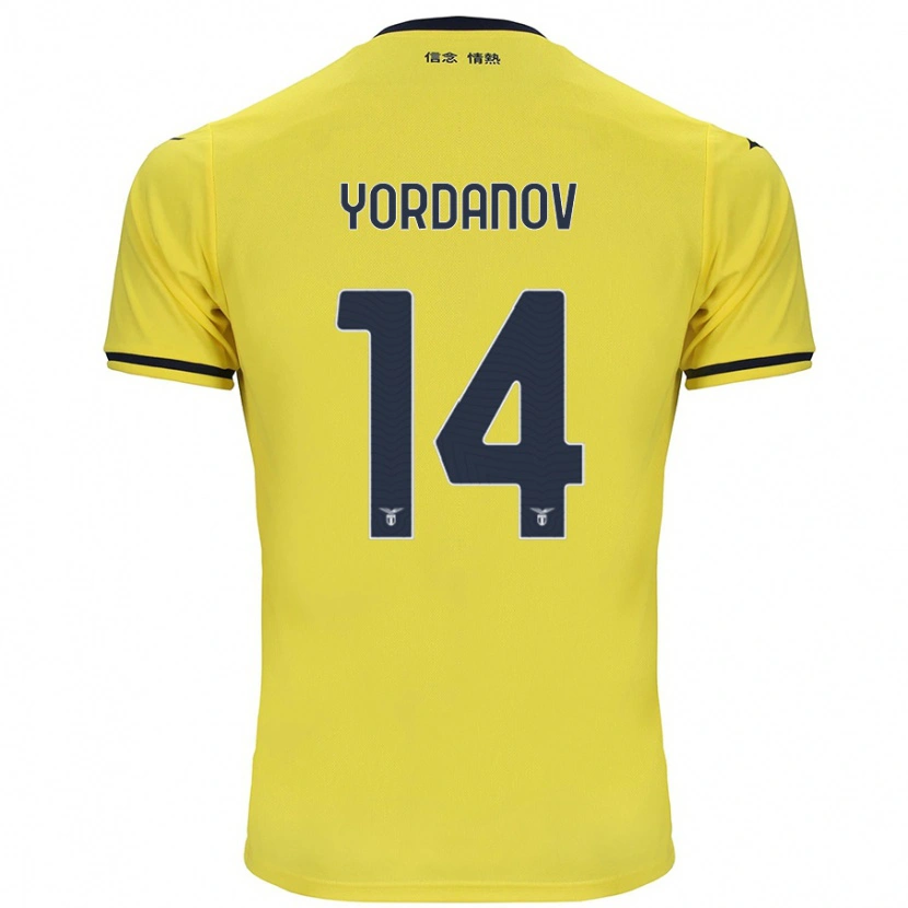 Danxen Mænd Damyan Yordanov #14 Gul Udebane Spillertrøjer 2024/25 Trøje T-Shirt
