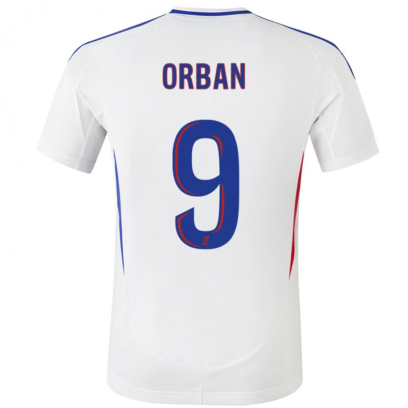 Danxen Kvinder Gift Orban #9 Hvid Blå Hjemmebane Spillertrøjer 2024/25 Trøje T-Shirt